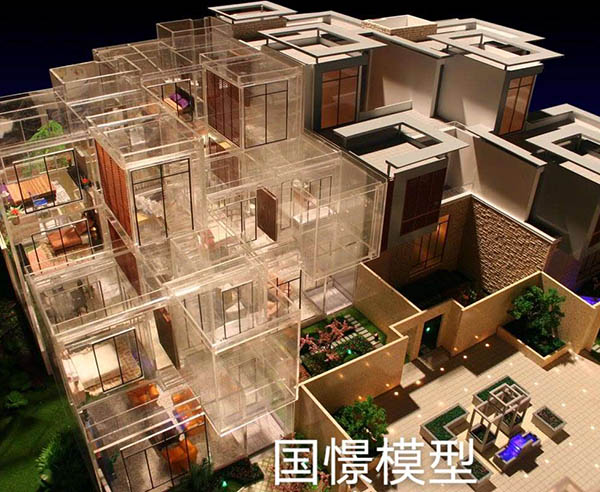 定边县建筑模型