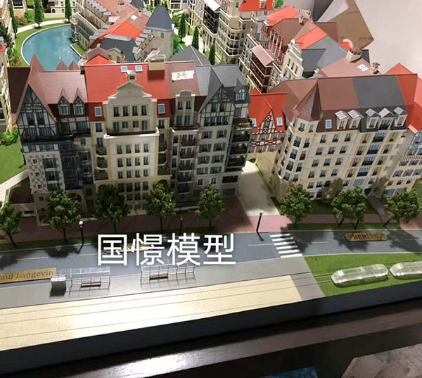 定边县建筑模型