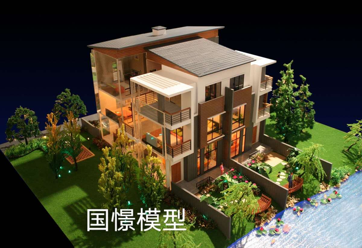 定边县建筑模型