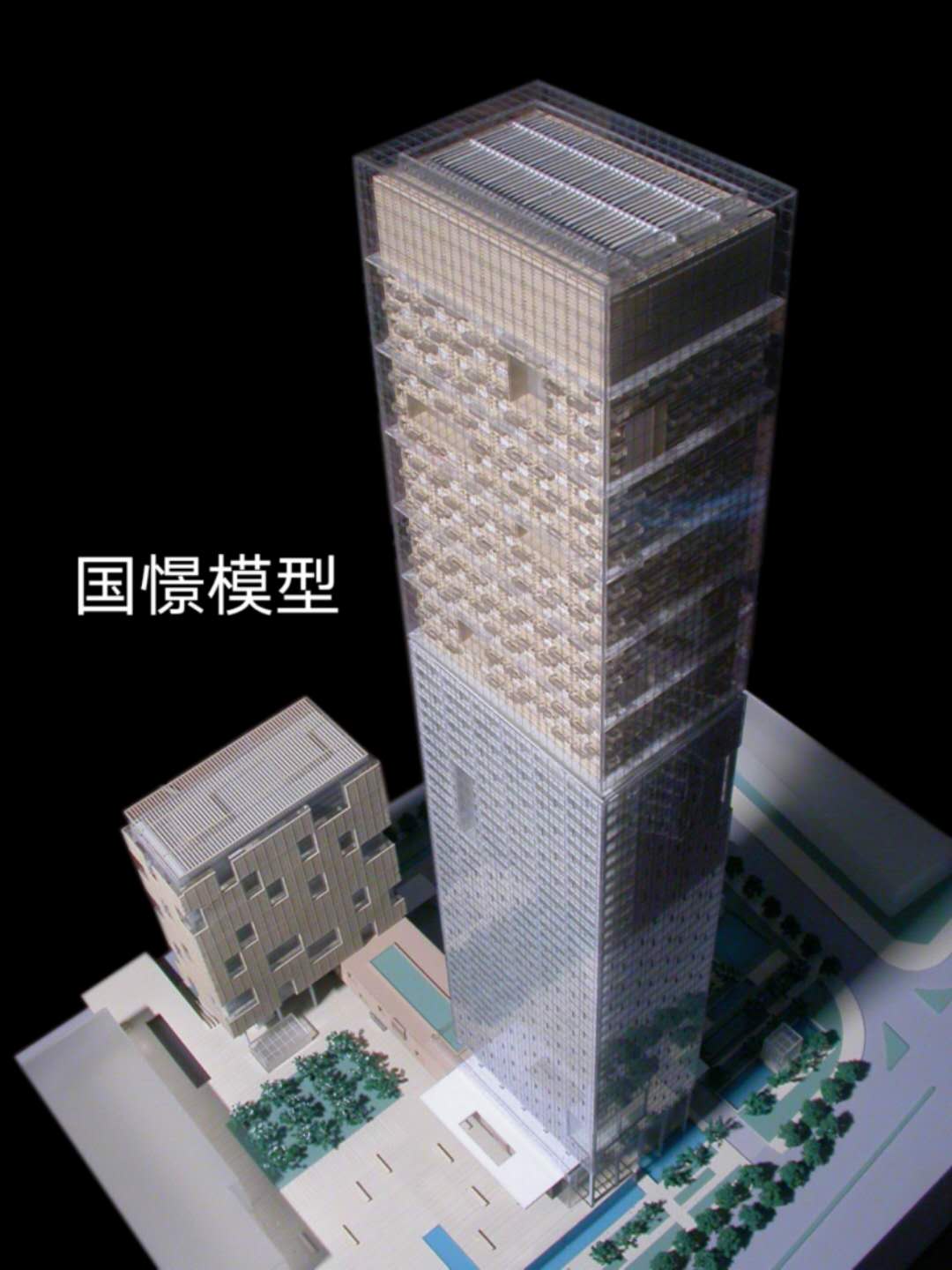 定边县建筑模型